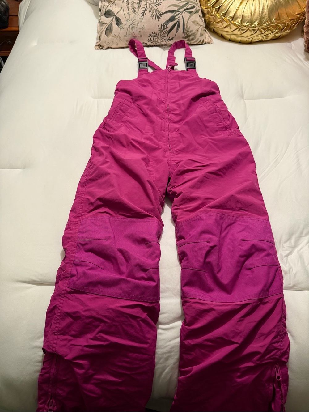 Lands' End Pink Snow pants